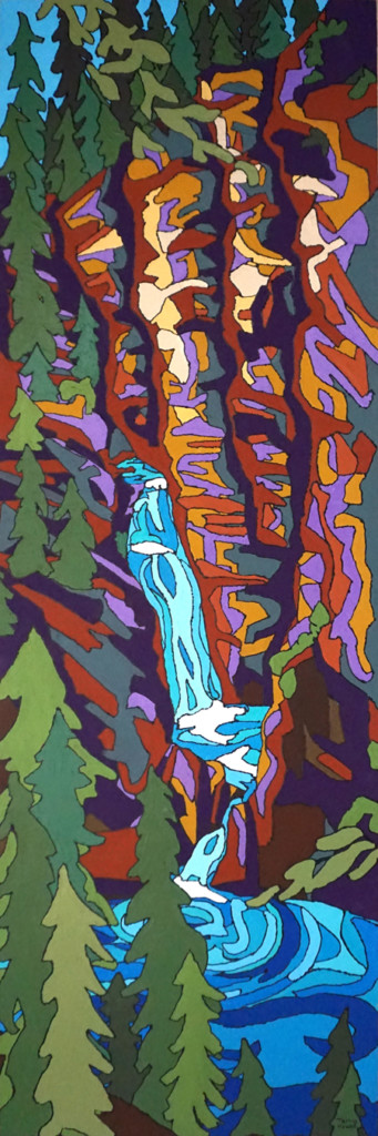 12" x 36" Acrylic